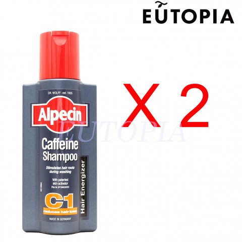 Alpecin (2件裝)(德國版)咖啡因防脫髮洗髮露250ml(4008666211187)